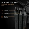 Trois inserts Dryfire Plug pour l'entraînement à sec placés dans des chargeurs AR-15.